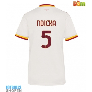 Billiga AS Roma Evan Ndicka #5 Bortatröja Dam 2026-27 Kortärmad